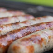 Saucisses aux herbes bio - Les Porcs Noirs de la Planche
