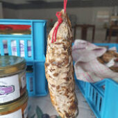 Saucisson de jeune bouc - La Ferme du Roc