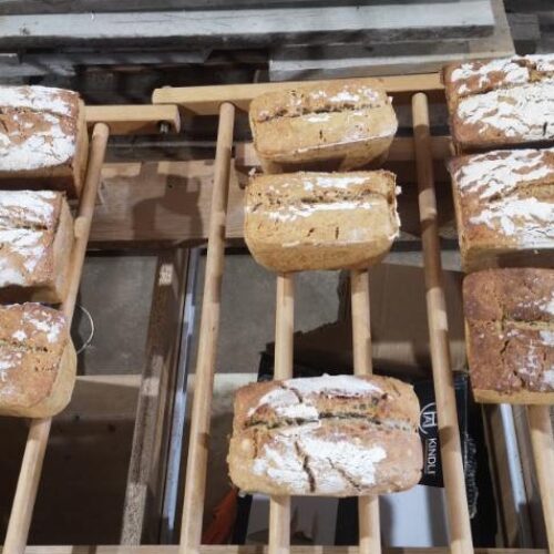 Pain levain naturel cuisson au bois - Damien Coussot