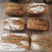 Pain levain naturel cuisson au bois - Damien Coussot