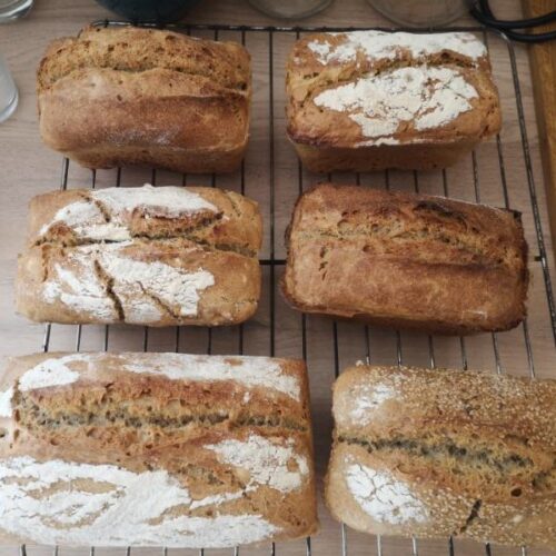 Pain levain naturel cuisson au bois - Damien Coussot