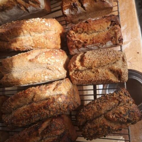 Pain levain naturel cuisson au bois - Damien Coussot