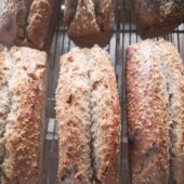 Pain levain naturel cuisson au bois - Damien Coussot