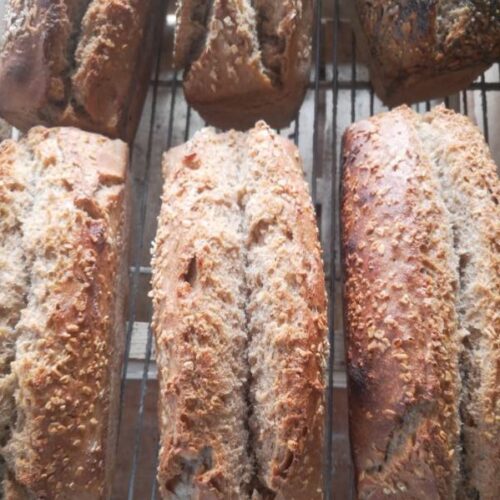 Pain levain naturel cuisson au bois - Damien Coussot