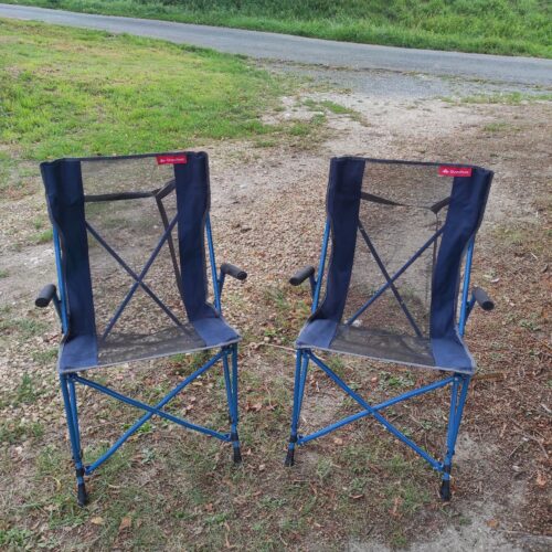 Chaises de camping pliantes